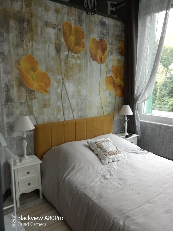 Studio Malou, Cuisine, Salle D'Eau, Terrasse Amenagee Olliergues Eksteriør billede